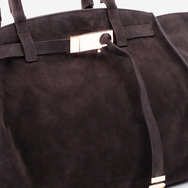 Benedetta Bruzziches Mame Shoulder Bag — Purple