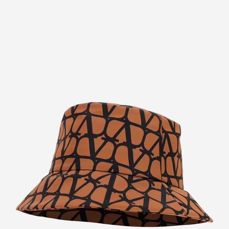 Valentino Garavani 2w0hga65 Bucket Hat — Multicolor Silk