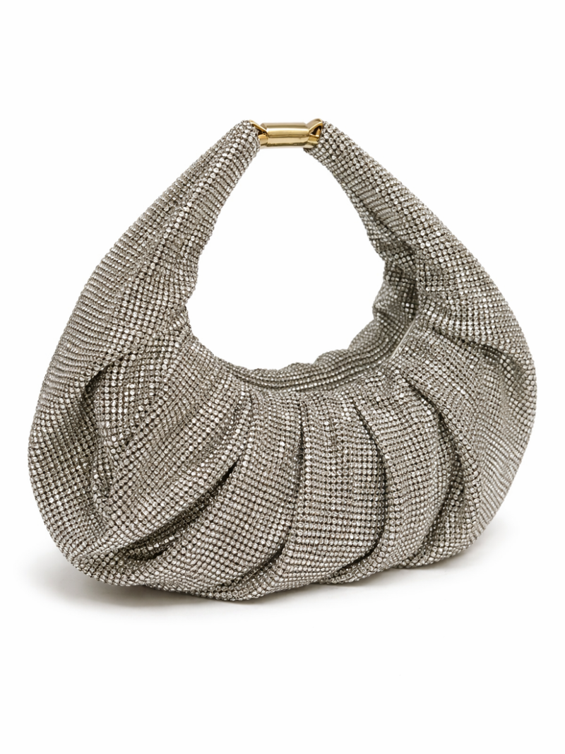 Benedetta Bruzziches Yennefer Top Handle Bag — Silver