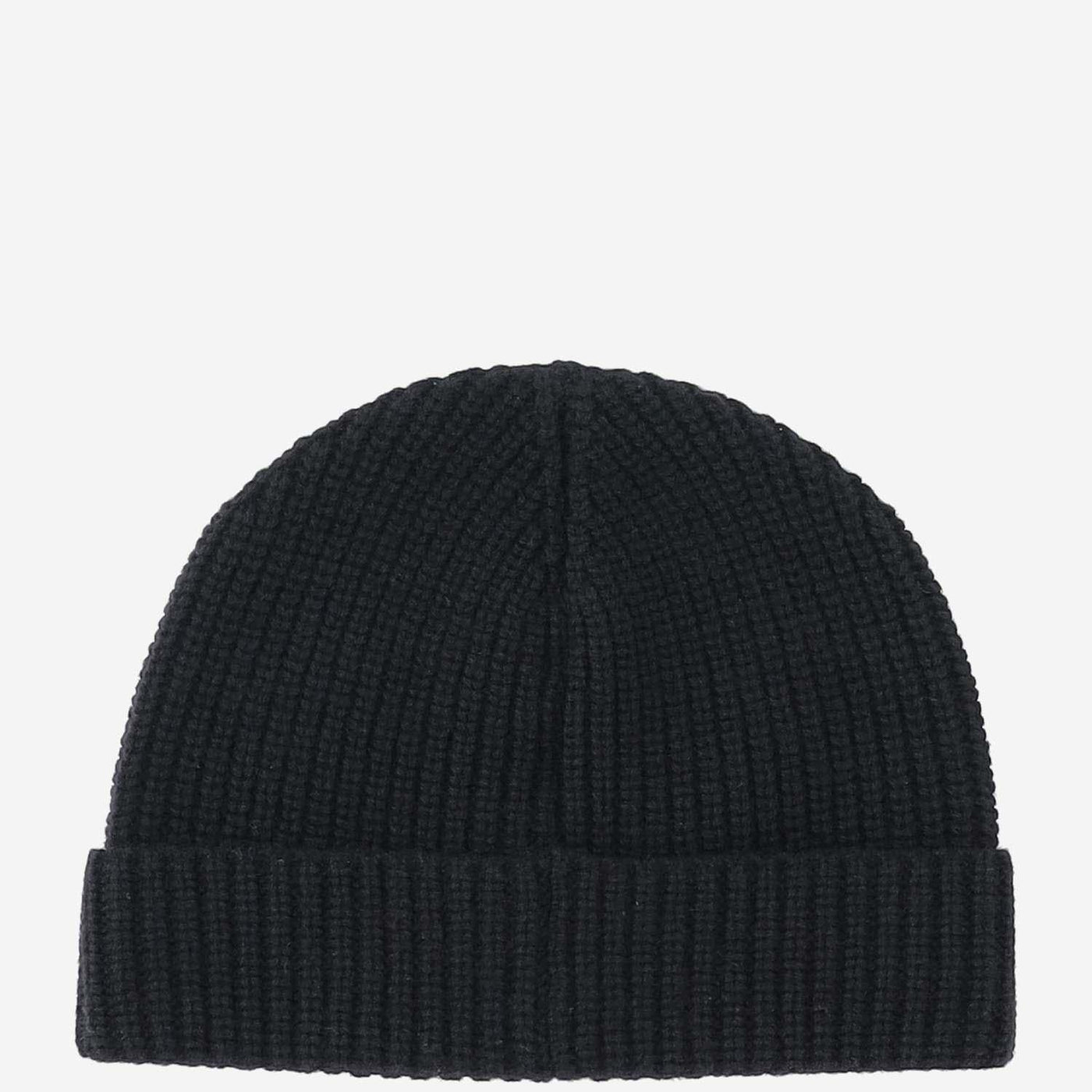 Valentino Garavani Yhb02gatz Cashmere Knit Beanie — Black Beanies