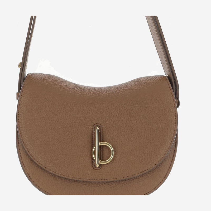 Burberry Shoulder Bag — Beige Calfskin
