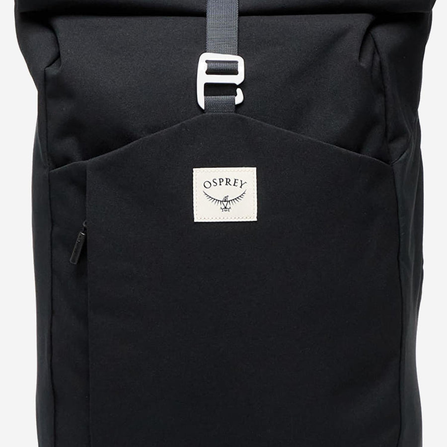 Osprey Arcane Roll Backpack — Black Nylon