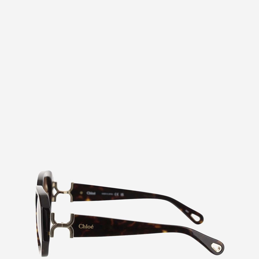 Chloé Ch0236s Tortoiseshell Recycled Acetate Sunglasses — Brown