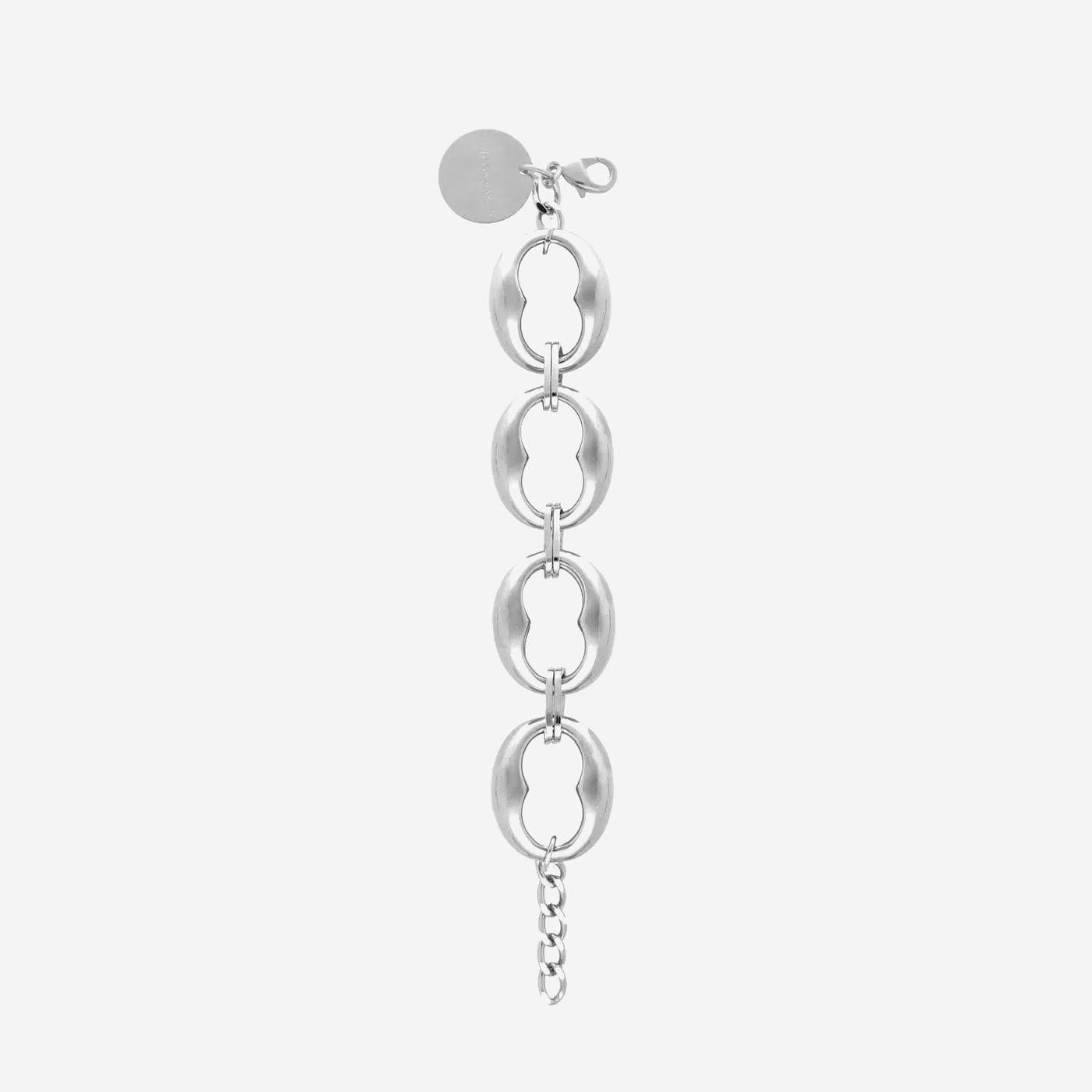 Vanessa Baroni Turtle-Motif Silver-Plated Bracelet — Silver Metal Bracelets