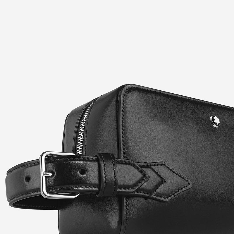 Montblanc Meisterstück Calfskin Leather Travel Wallet — Black