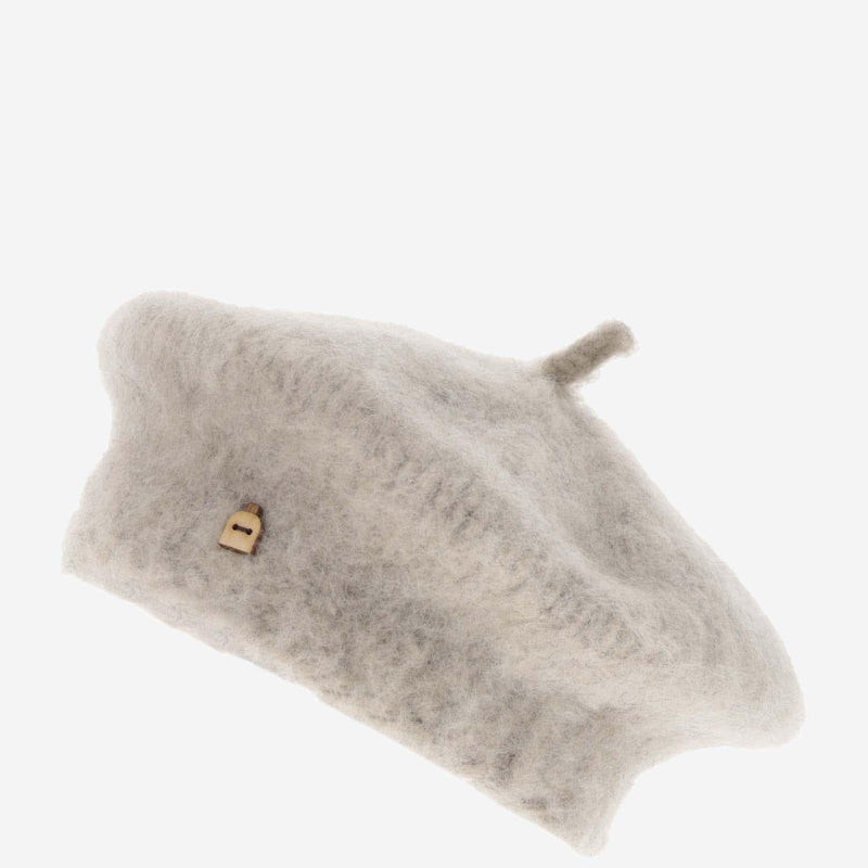 Myssy Jakala Wool Beret — Gray Berets