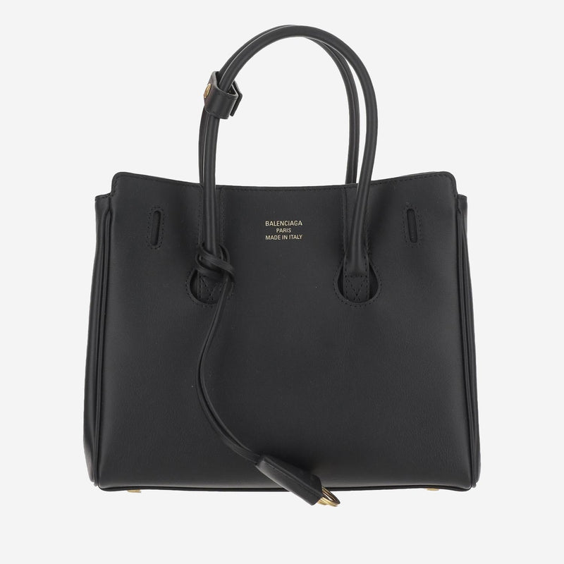 Balenciaga Shoulder Bag — Black Domesticated Calf Leather