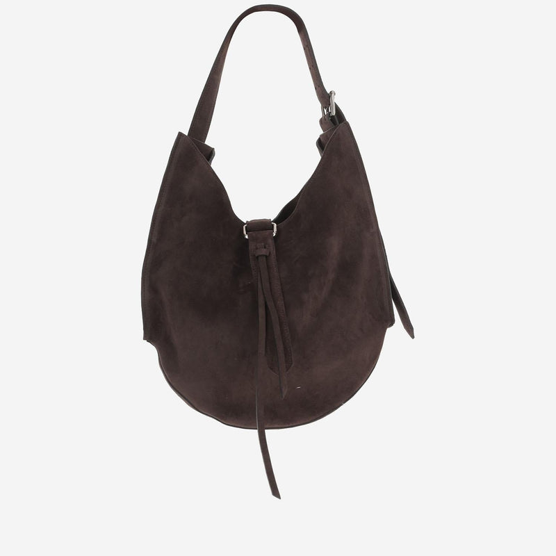Radica Studio Shoulder Bag — Brown Suede