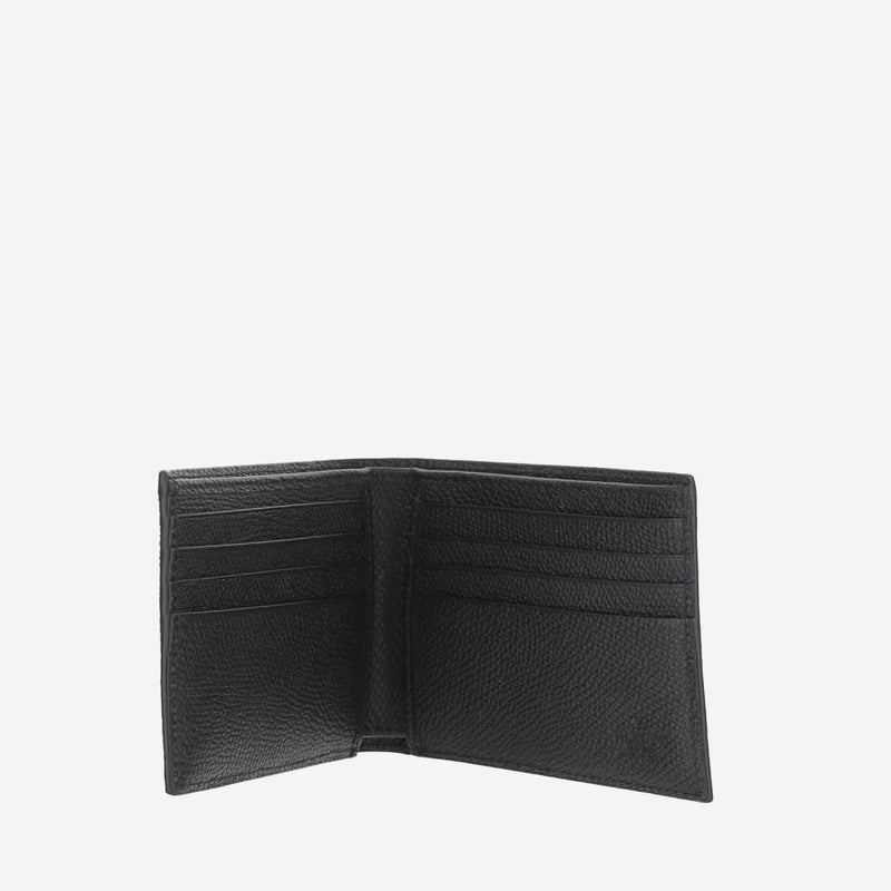 Valentino Garavani Vlogo Signature Leather Wallet — Black & Cardholders