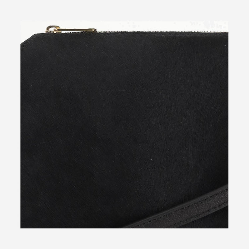 Khaite Lina Shoulder Bag — Black Calfskin