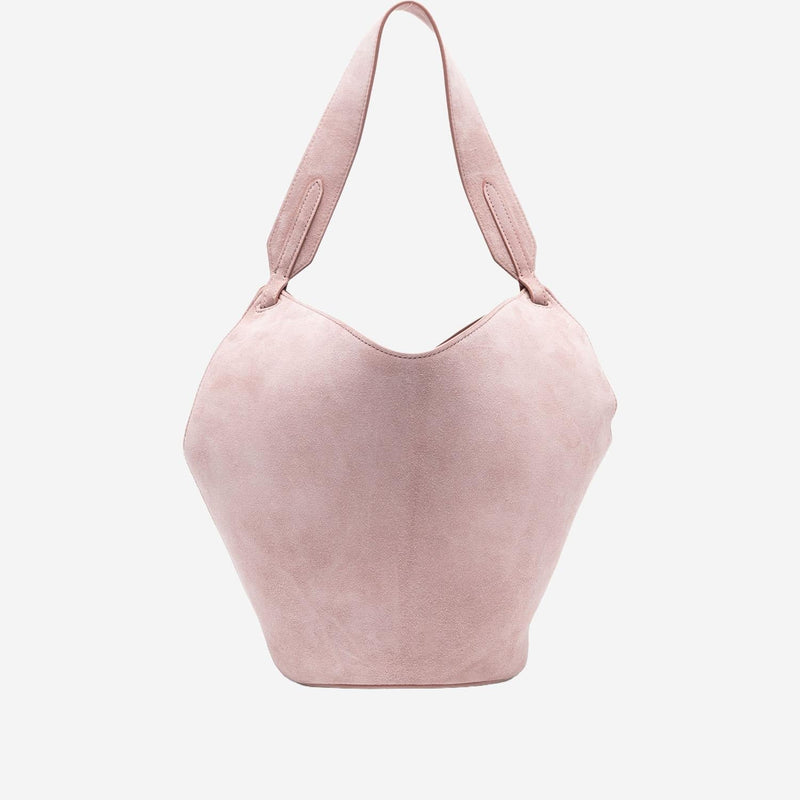 Khaite Shoulder Bag — Pink Baby Calfskin