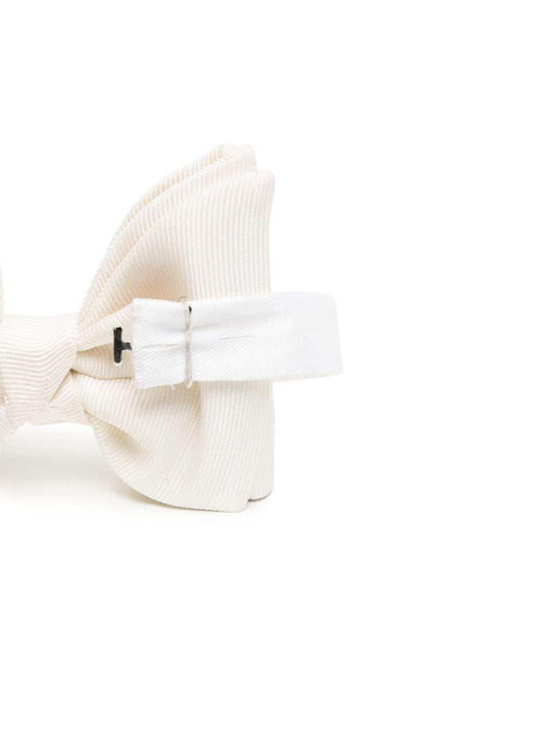 Tom Ford Silk Bow Tie — White Ties