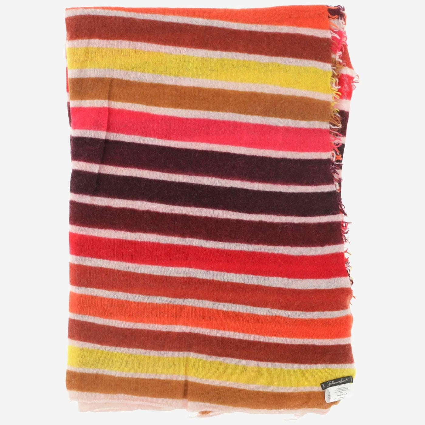 Faliero Sarti Cashmere Blend Scarf — Multicolor Scarfs
