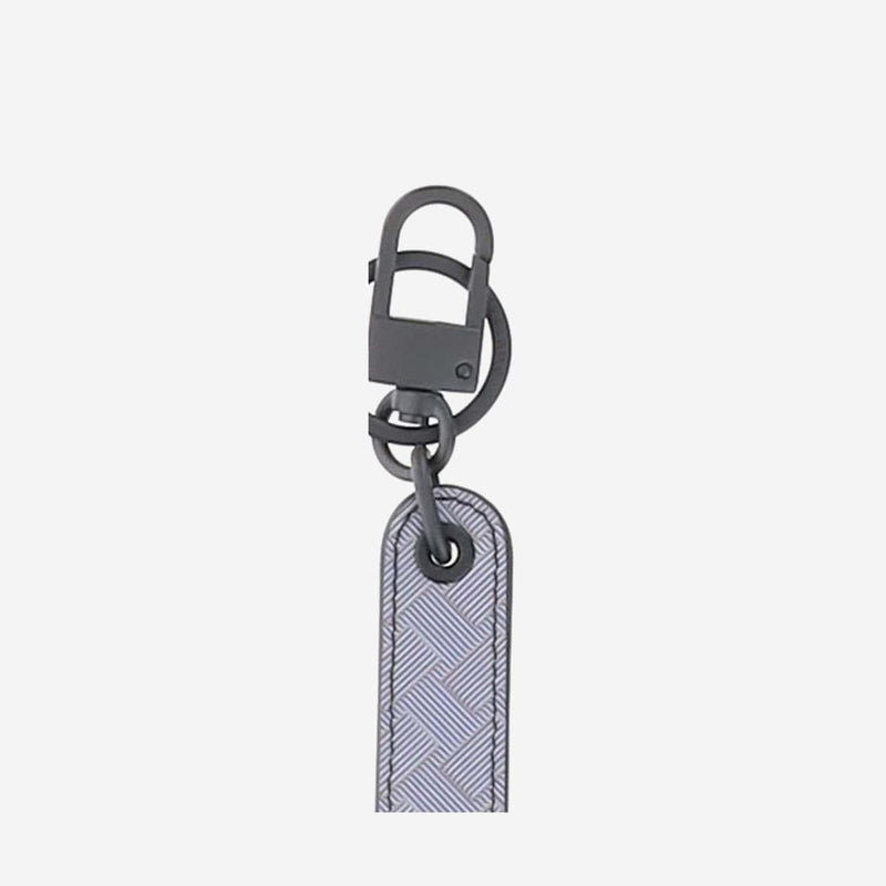 Montblanc Extreme 3.0 Key Case — Gray Leather Keychains