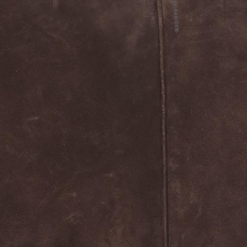 Jil Sander Suede Tote Bag — Brown
