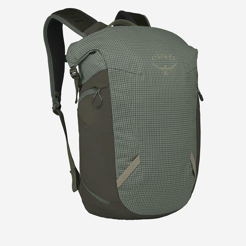 Osprey Transporter Backpack — Green Nylon Hand Bags