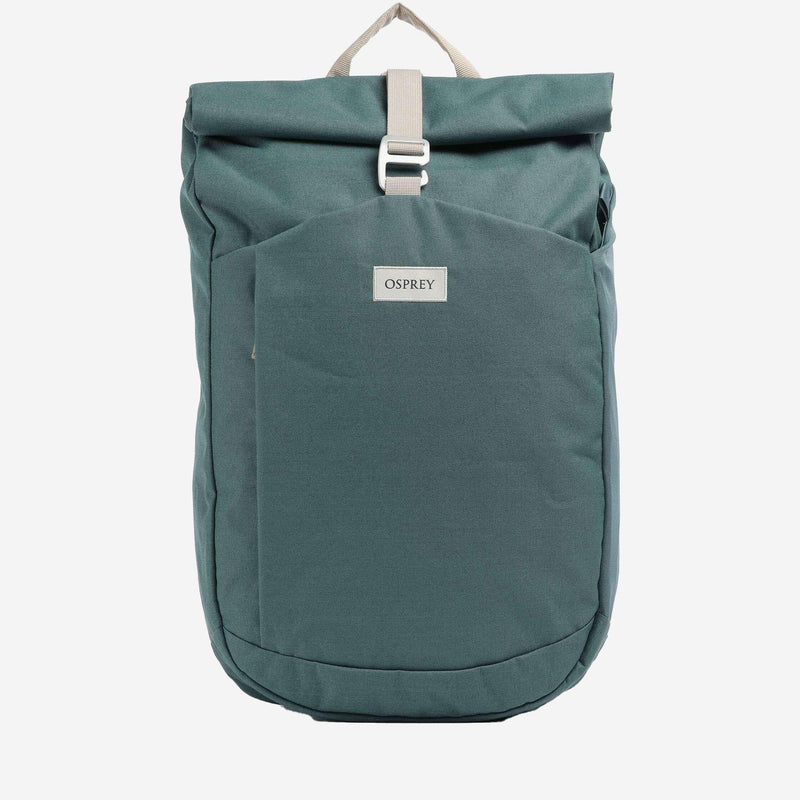 Osprey Roll-Top Nylon Backpack — Navy