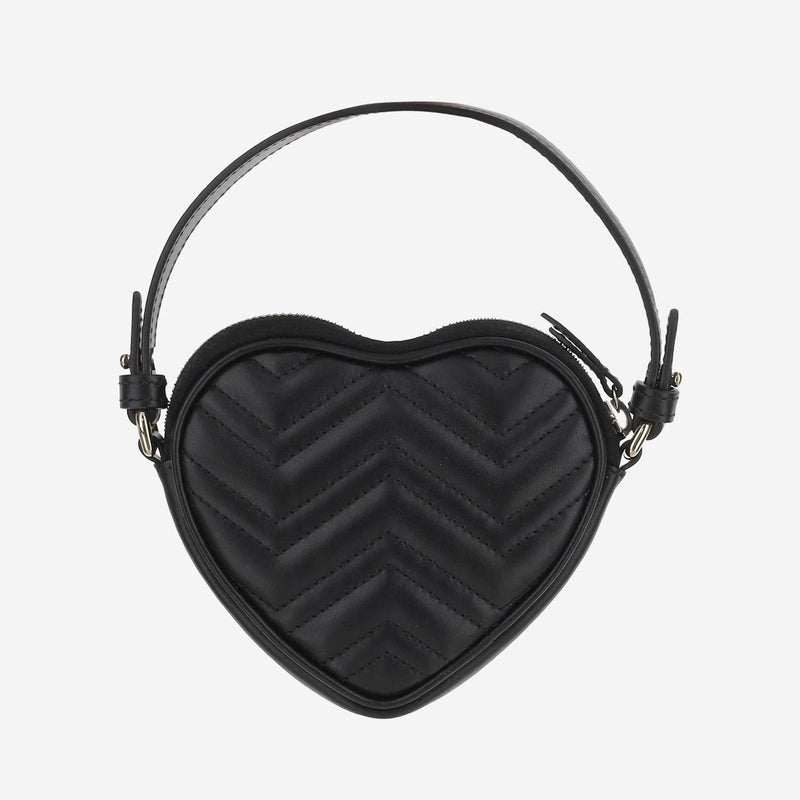 Gucci Shoulder Bag — Black Calf Skin