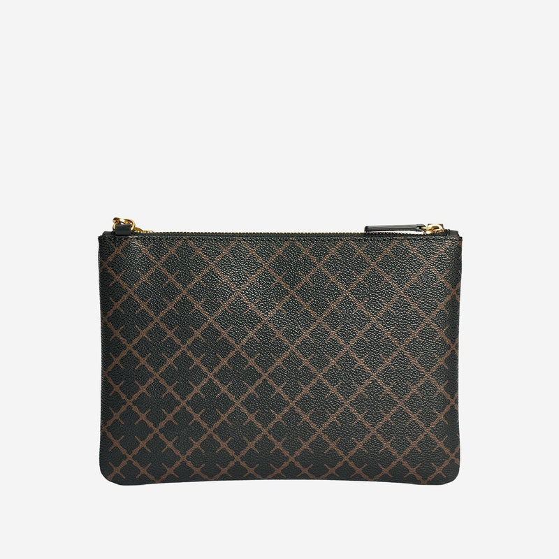 By Malene Birger Ivy Shoulder Bag — Brown Polyvinyl