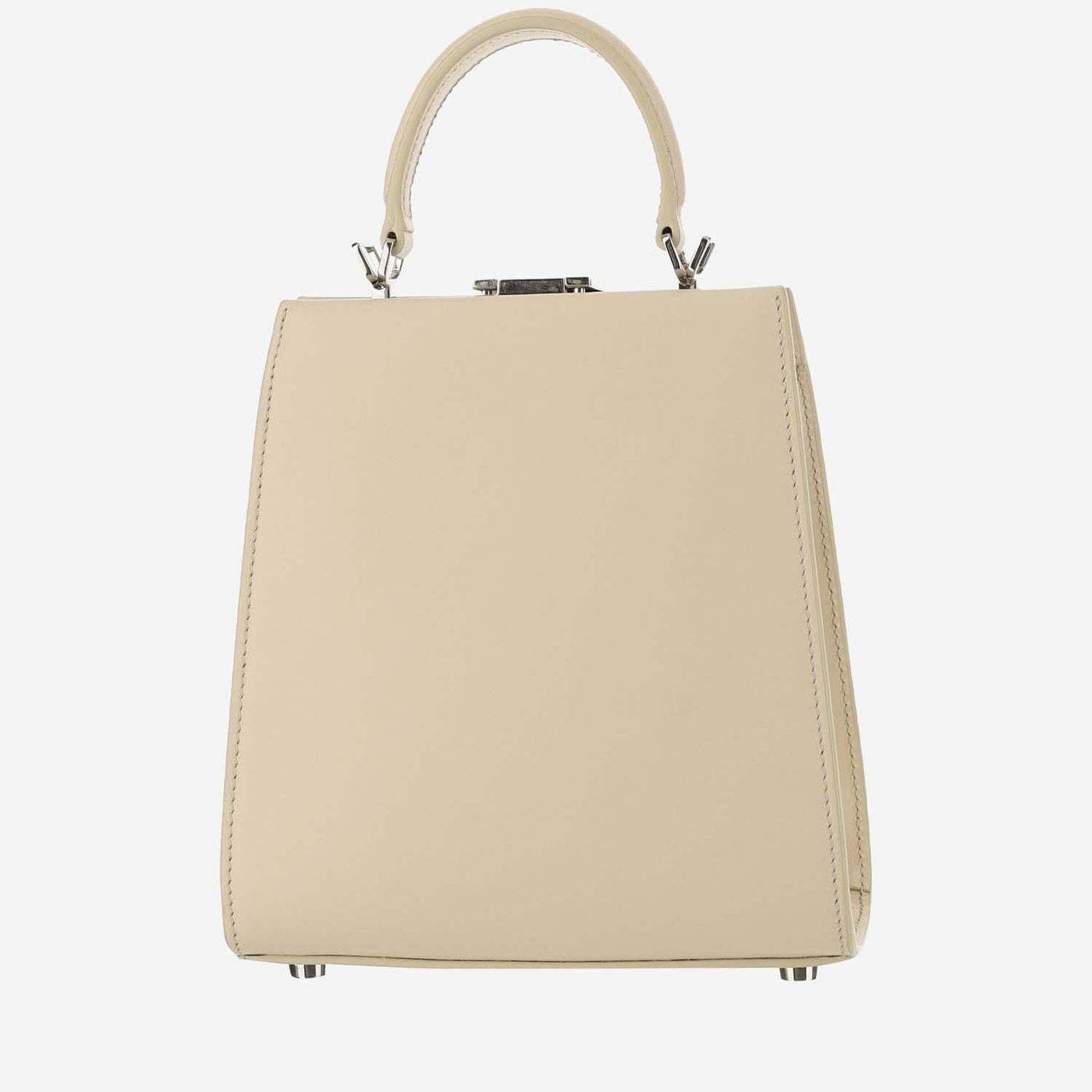 Armarium Top Handle Bag — Ivory Leather