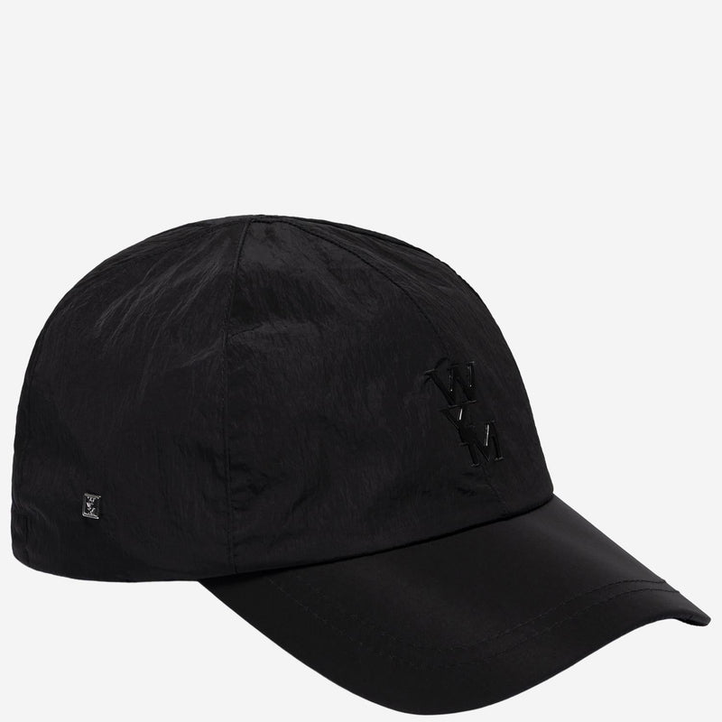 Wooyoungmi W261ca56 Nylon Baseball Cap — Black Caps