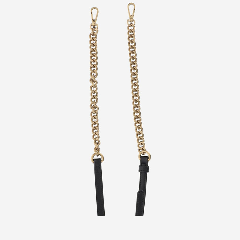Pinko Love Top Handle Bag — Black Leather