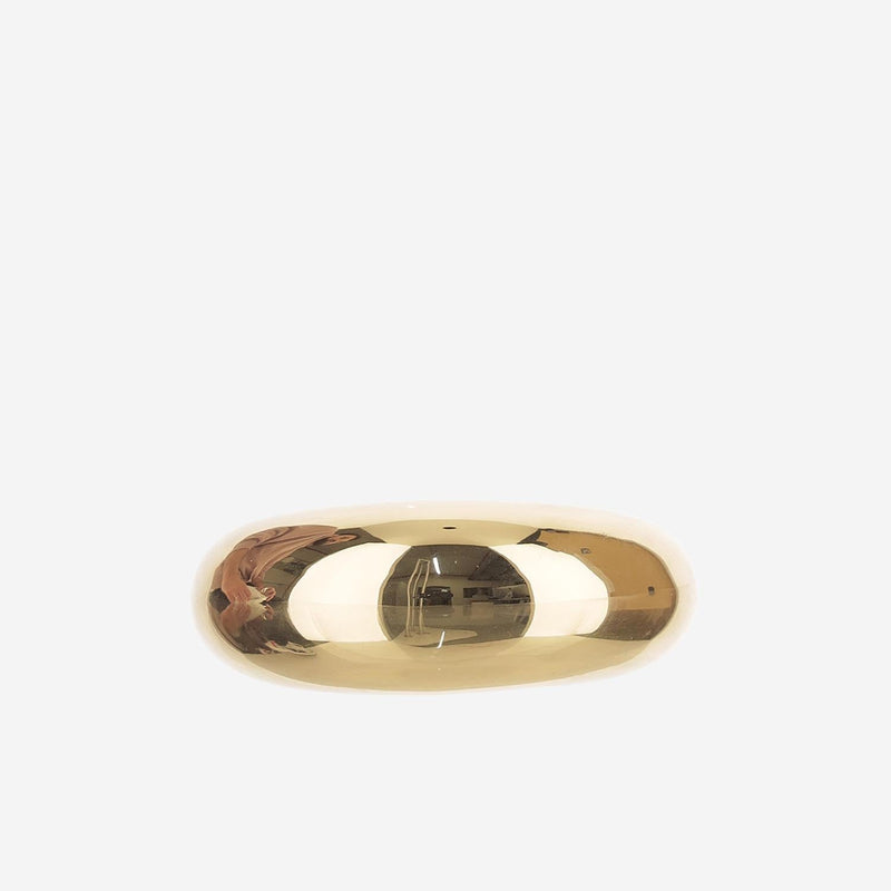 The Frankie Shop Rigid Brass Bracelet — Gold Bracelets