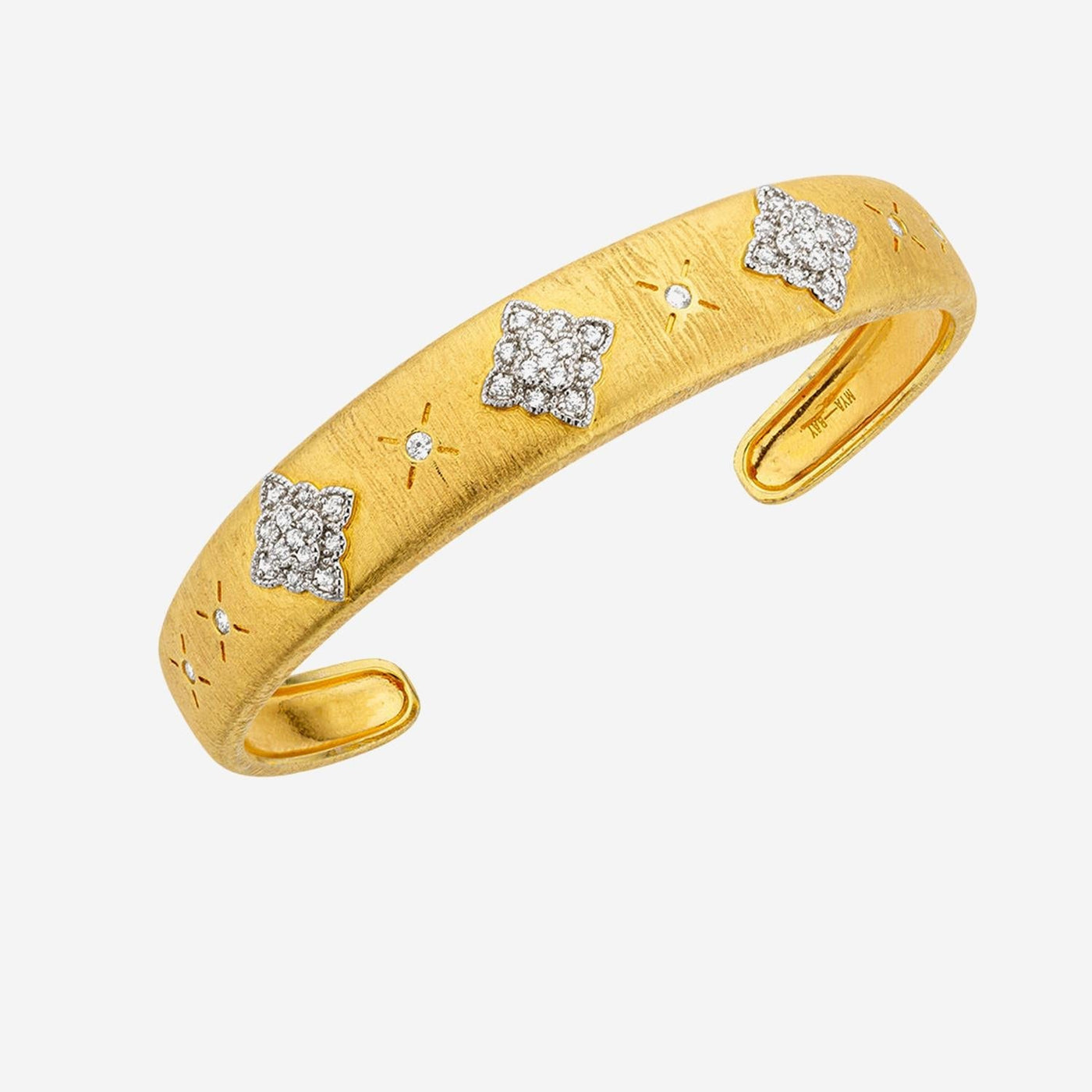 Mya Bay Mira Cuff Bracelet — Gold Brass Bracelets