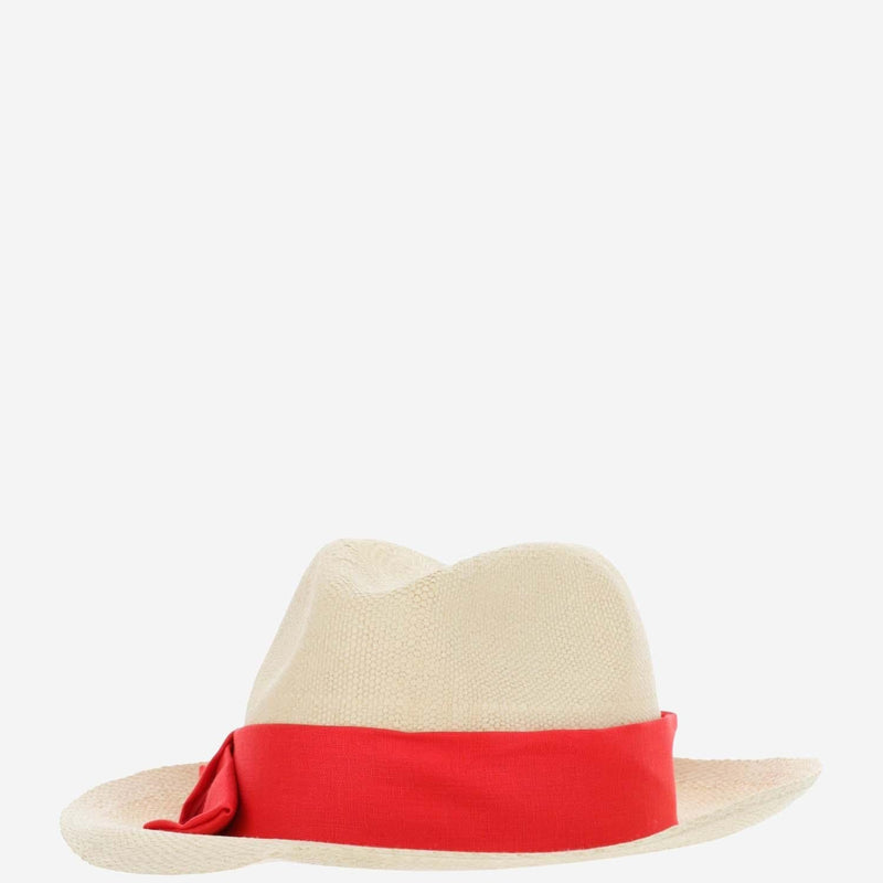 Alexia Alvarez De Toledo Yuteamedidaconcinta Panama Hat — White Raffia