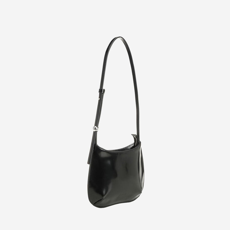 Jacquemus Shoulder Bag — Black Leather