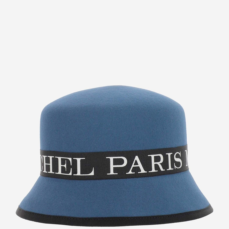 Maison Michel 1155006001 Bucket Hat — Blue Rabbit Felt