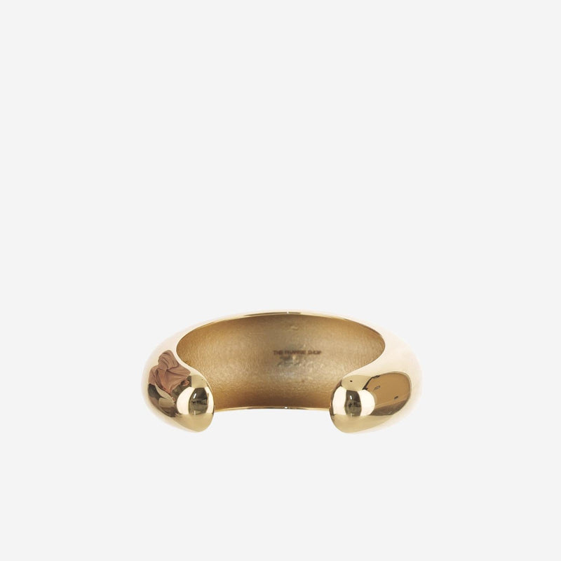 The Frankie Shop Rigid Brass Bracelet — Gold Bracelets
