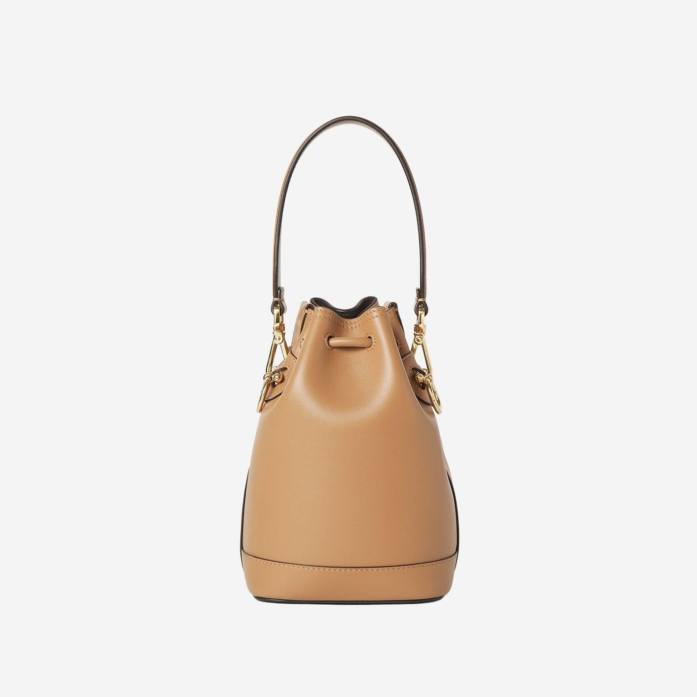 Fendi Mon Tresor Bucket Bag — Brown Calf Leather