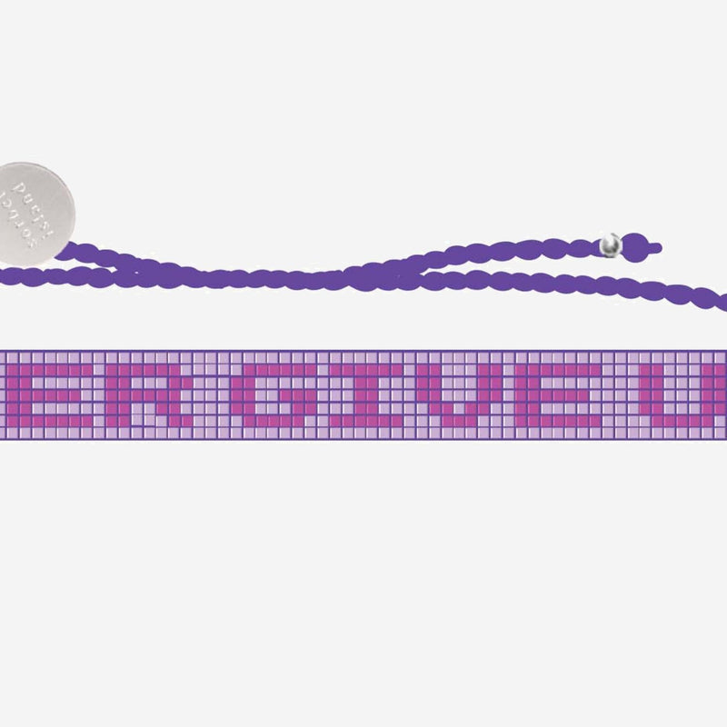 Sorbet Island Glass Pearl Bead Bracelet — Purple Bracelets