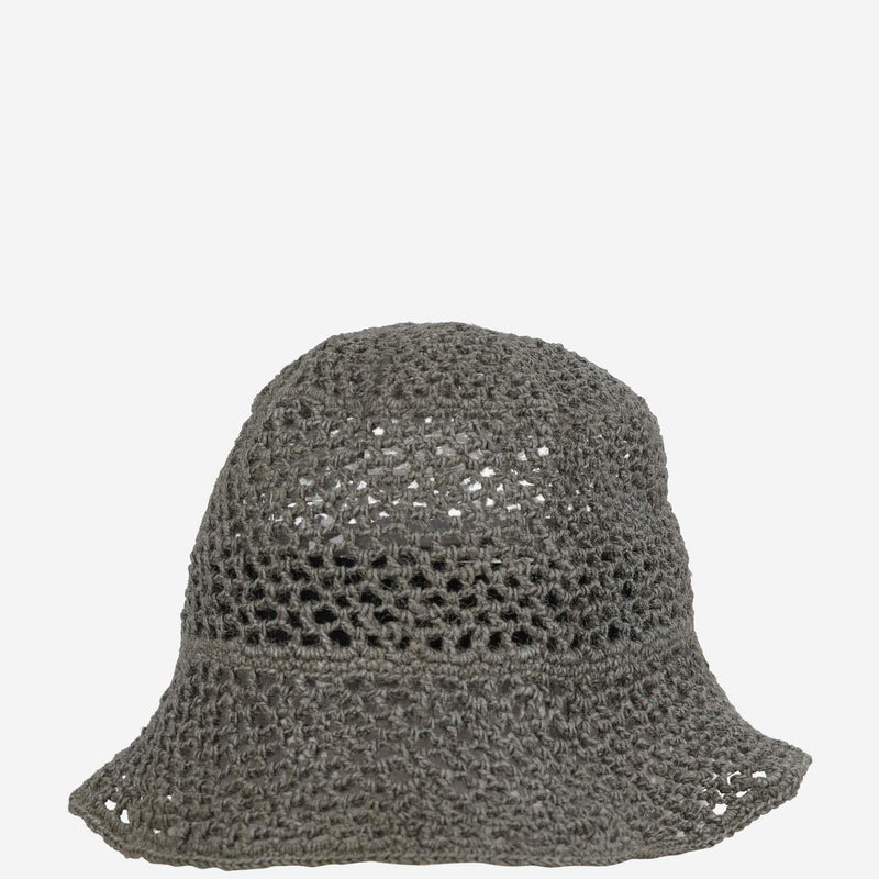 Reinhard Plank Cuffia Mesh Cellulose Bucket Hat — Green