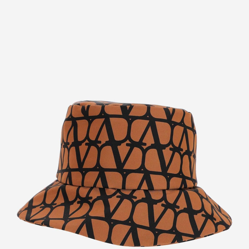Valentino Garavani 2w0hga65 Bucket Hat — Multicolor Silk