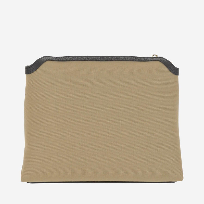 Khaite Lina Shoulder Bag — Beige Calfskin