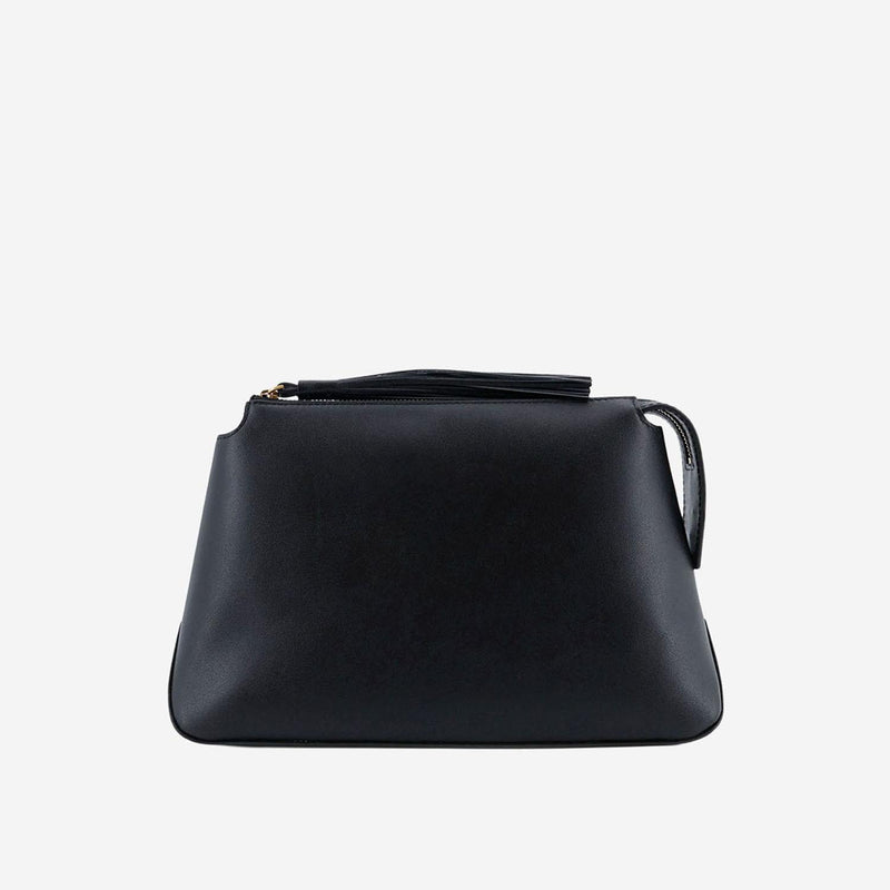 Pinko Leather Beauty Case — Black Wallet