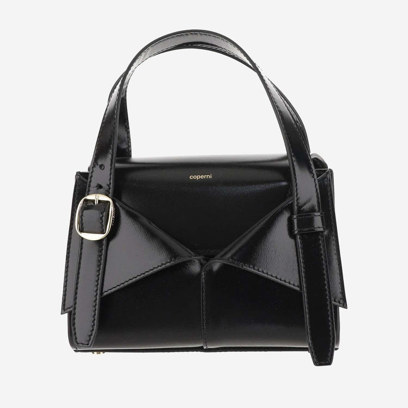 Coperni Cabas Top Handle Bag — Black Calfskin