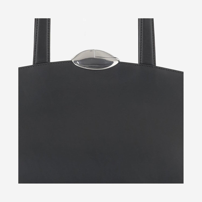 Benedetta Bruzziches Shoulder Bag — Black Leather