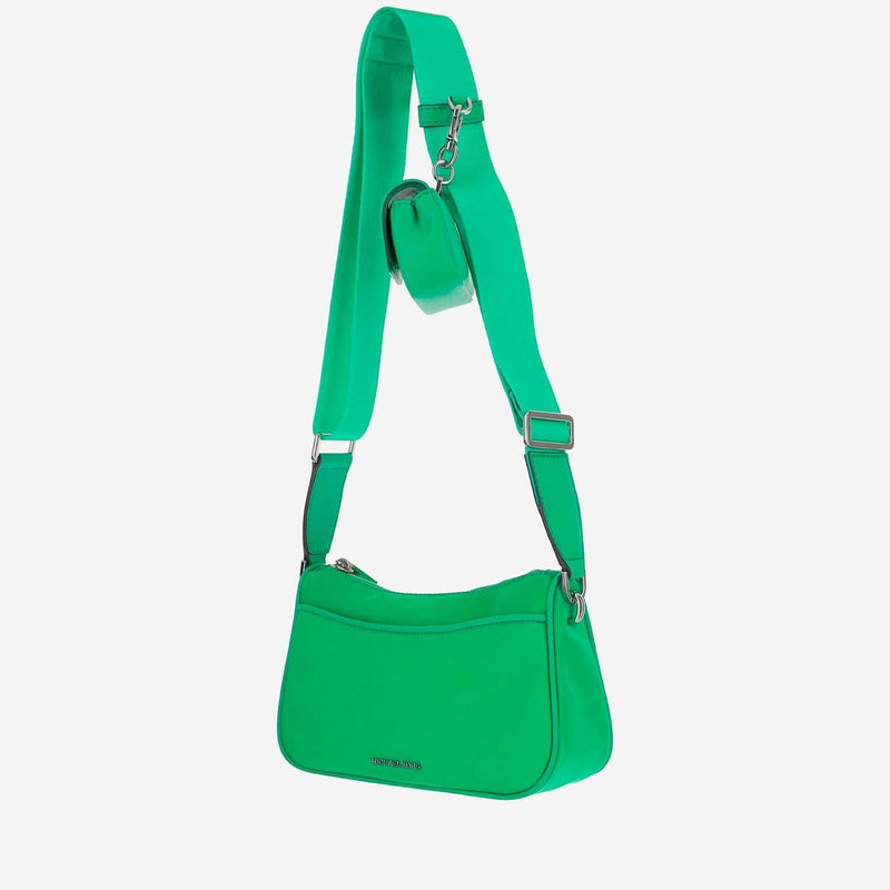 Michael Kors Shoulder Bag — Green Nylon