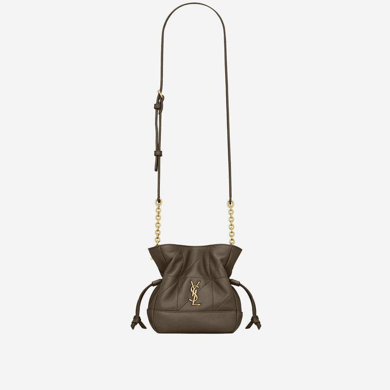 Saint Laurent Jamie Shoulder Bag — Brown Leather