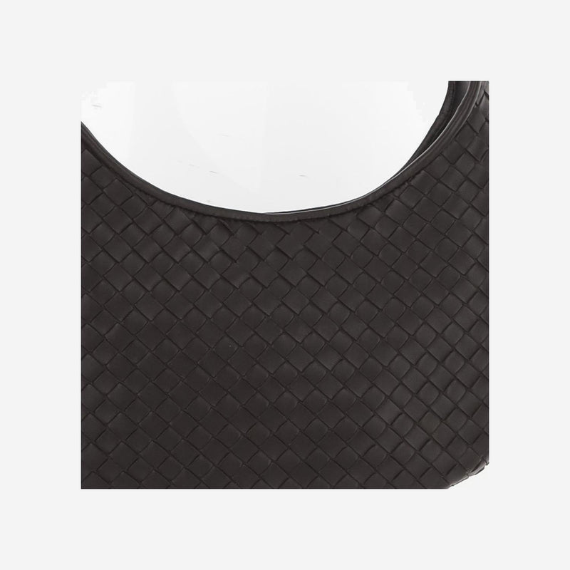 Bottega Veneta Woven Nappa Leather Shoulder Bag — Brown Pelle