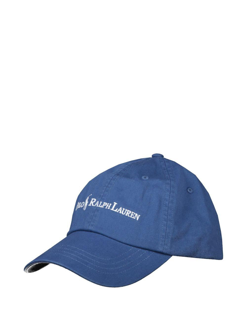 Polo Ralph Lauren 710958055 Baseball Cap — Blue Cotton Caps