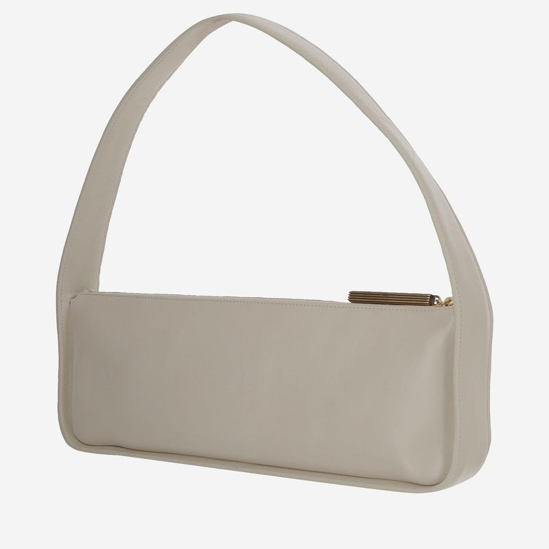 Khaite Lori Shoulder Bag — Ivory Calfskin