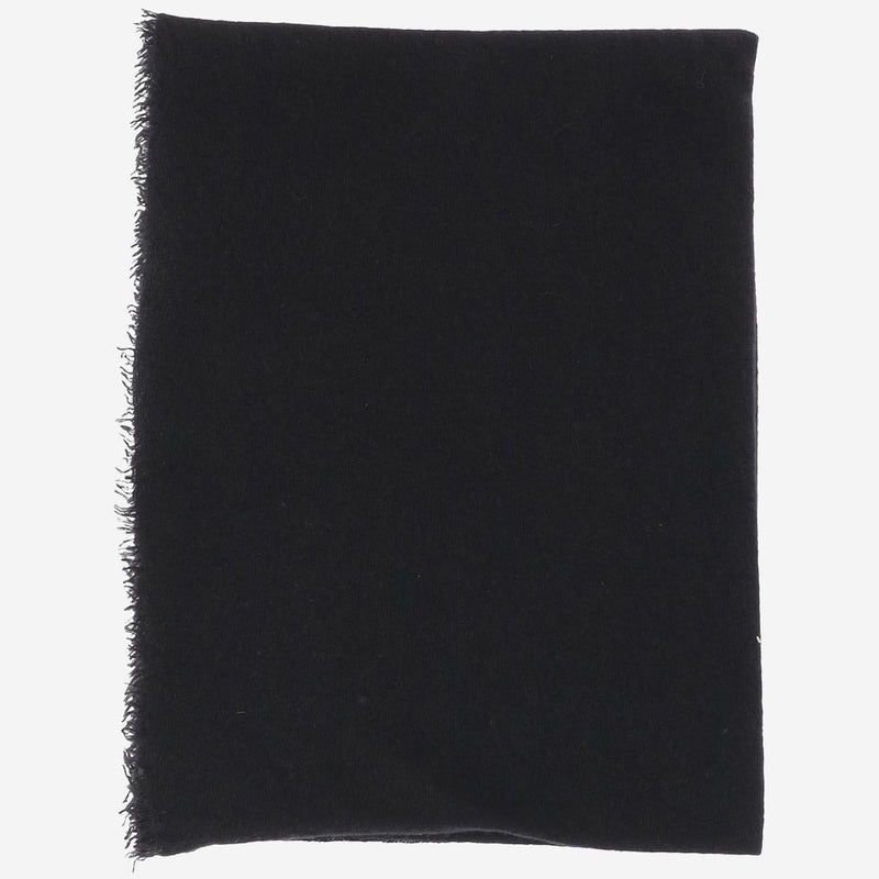 Faliero Sarti Adriel Scarf — Black Cashmere Scarfs