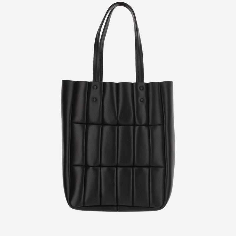 Khaite Zoe Tote Bag — Black Lambskin
