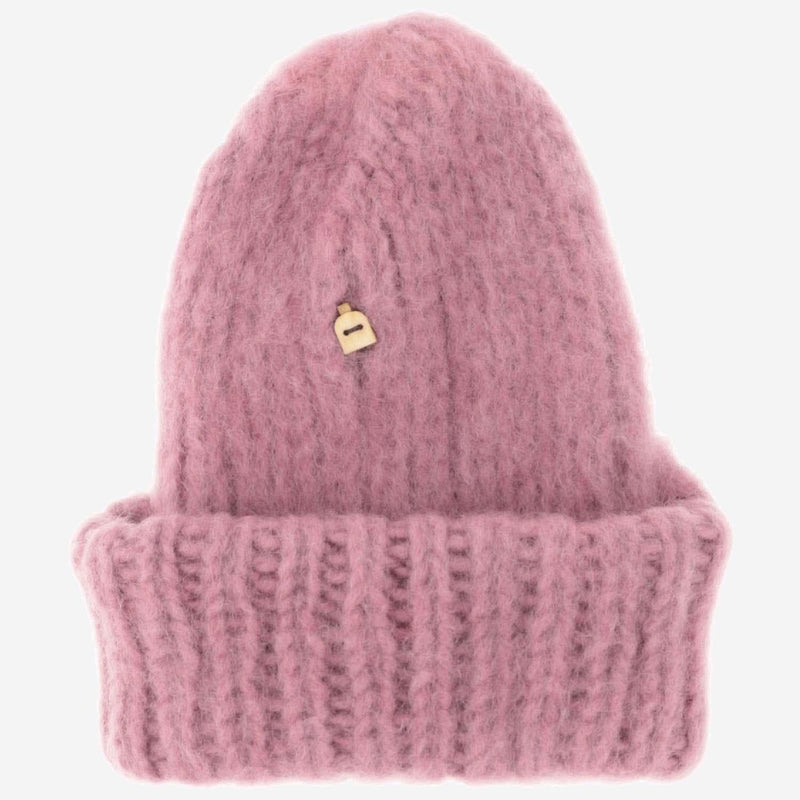 Myssy Kanerva Beanie — Pink Wool Beanies
