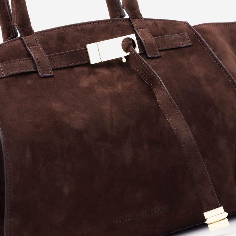 Benedetta Bruzziches Mame Shoulder Bag — Brown