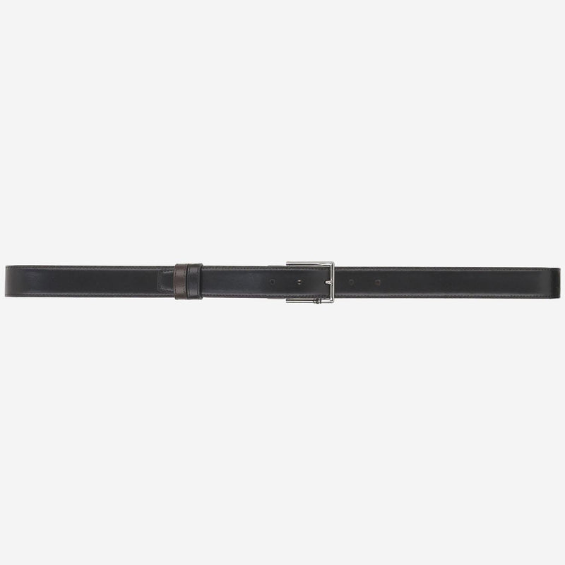 Montblanc Reversible Leather Belt — Black